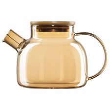 Ceainic cu infuzor Ardesto AR3010GBG, 1L, Transparent | Auriu