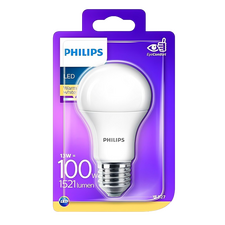 Bec cu LED Philips WW 230V FR ND, E27, Alb Cald