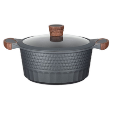 Cratiță RESTO 93503, 4.6L, 24cm, Negru