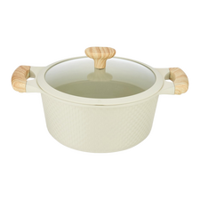 Cratiță RESTO 93803, 4,2L, 24cm, Bej