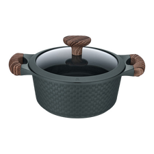 Cratiță RESTO 93901, 2,4L, 20cm, Negru