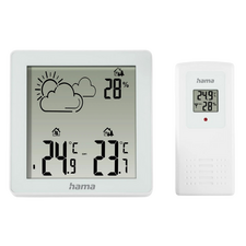 Smart senzor de temperatura și umiditate HAMA Zakynthos, Alb