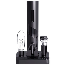 Set pentru vinuri Circle Joy CJ-TZ08, Negru