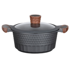 Cratiță RESTO 93501, 2.6L, 20cm, Negru