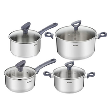 Set de vase Tefal G712S855, Oțel inoxidabil