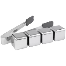 Pietre de racire Circle Joy CJ-BK03, Argintiu, 4 buc.