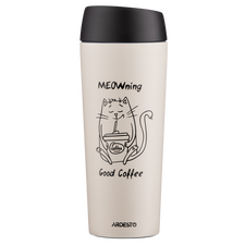 Cană termos Ardesto AR2645WC, 0,45L, Bej