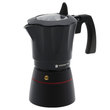 Cafetieră gheizer Polaris PRO collection-6C, Negru
