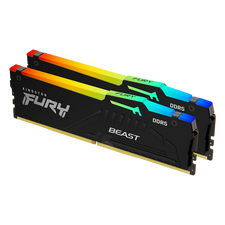 Memorie RAM Kingston FURY Beast RGB, DDR5 SDRAM, 6000 MHz, 16GB, KF560C36BBEAK2-16