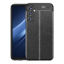 Husă Xcover Samsung Galaxy A04s - Leather , Negru