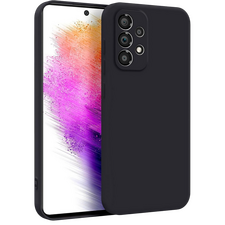 Husă Xcover Samsung Galaxy A53 - Liquid Silicone, Negru