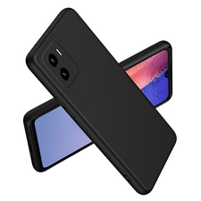Husă Xcover Vivo Y01 - Liquid Silicone, Negru