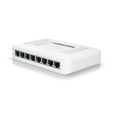 .8-port 10/100/1000Mbps Layer 2 Managed Ubiquiti PoE+ Switch, USW-Lite-8-POE, 8xPoE Ports, 52W budge