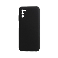 Husă Xcover Galaxy A03 - Liquid Silicone, Negru