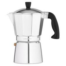 Гейзерная кофеварка Ardesto AR0806AG, Нержавеющая сталь