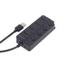 Adaptor Hub Gembird UHB-U2P4P-01, Negru