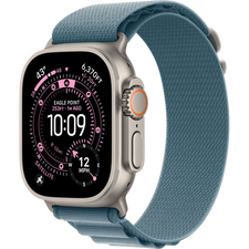 Ceas inteligent Apple Watch Ultra 3, 49mm, Light Blue Alpine