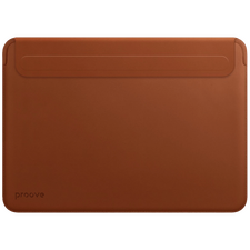 Husă pentru laptop Proove Leather Sleeve pentru MacBook, 14.2", Cafeniu