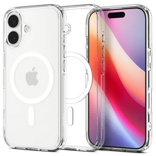 Husă Spigen Ultra Hybrid Mag Magsafe pentru Apple iPhone 17, Alb