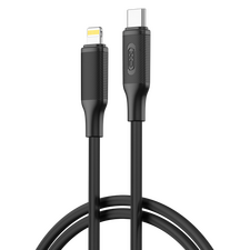 Cablu încărcare și sincronizare XO NB-Q265A, USB Type-C/Lightning, 1m, Negru