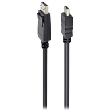 Cablu Video Cablexpert CC-DP-HDMI-3M, DisplayPort (M) - HDMI (M), 3m, Negru