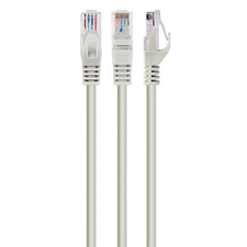 Patch cord Cablexpert PP6U-10M, Cat6 UTP, 10m, Gri