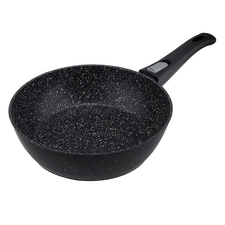 Tigaie adâncă RESTO 93042, 28cm, Negru