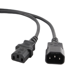 Cablu de alimentare Cablexpert Extins PC-189, 1.8 m, Negru