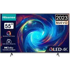 55" LED SMART TV Hisense 55E7KQ PRO, QLED, 3840x2160, VIDAA OS, Black