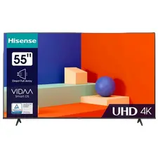 55" LED SMART TV Hisense 55A6K, Real 4K, 3840x2160, VIDAA OS, Black