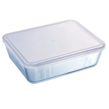 Tava de copt Pyrex 243P000, Transparent