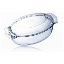 Tava de copt Pyrex 460A000, Transparent