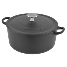 Cratiță Royal Van Kampen en Begee Cast, 3,3L, 22cm, Iron Black