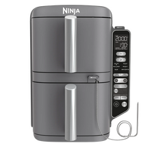 Friteuză cu aer cald Ninja Double Stack XL Smart SL451EU, Gri