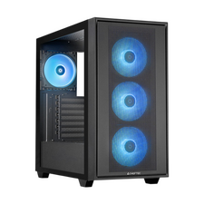 Carcasă PC Chieftec Hunter 3, Midi-Tower, Fără PSU, Negru