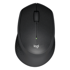 Mouse Wireless Logitech M330 Silent Plus, Negru