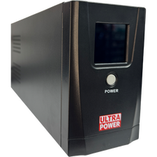 UPS  Ultra Power  650VA//360W (3 steps of AVR, CPU controlled) metal case, LCD display