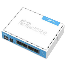 Router MikroTik hAP Lite, Alb