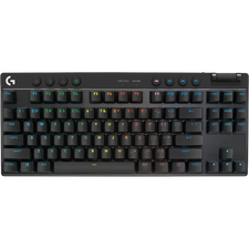 Tastatură Logitech G Pro X TKL, Cu fir / Fără fir, Negru