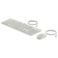 Set Tastatură + Mouse HP 225 G2, Cu fir, Alb