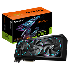 Видеокарта Gigabyte Aorus Master RTX5090, 32 ГБ GDDR7 512бит