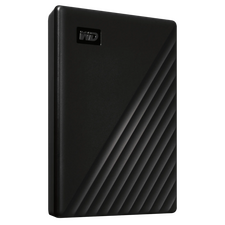 HDD portabil extern Western Digital WD My Passport,  2 TB, Negru (WDBYVG0020BBK-WESN)