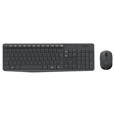 Set Tastatură + Mouse Logitech MK235, Fără fir, Grey