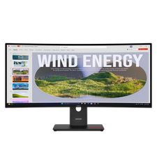 34" Monitor Lenovo T34WD-40, VA 3440x1440 WQHD, Eclipse Black