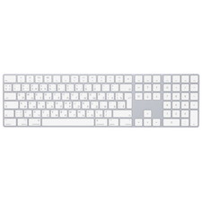 Tastatură Apple MXCJ3RS/A, Fără fir, Argintiu | Alb