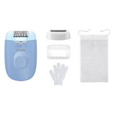 Epilator Philips BRE247/00, Albastru