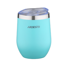 Cană termos Ardesto AR2635MMS, 0,35L, Albastru deschis