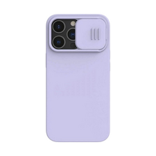 Husă Nillkin iPhone 13 Pro, CamShield Silky Silicone, Misty Purple