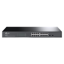 Switch de rețea TP-LINK TL-SG2218, 16x 10/100/1000 Mbps, 2x SFP