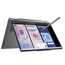 Laptop 14" Lenovo Yoga 7 2-in-1 14ILL10, Luna Grey, Intel Core Ultra 7 258V, 32GB/1024GB, Fără SO